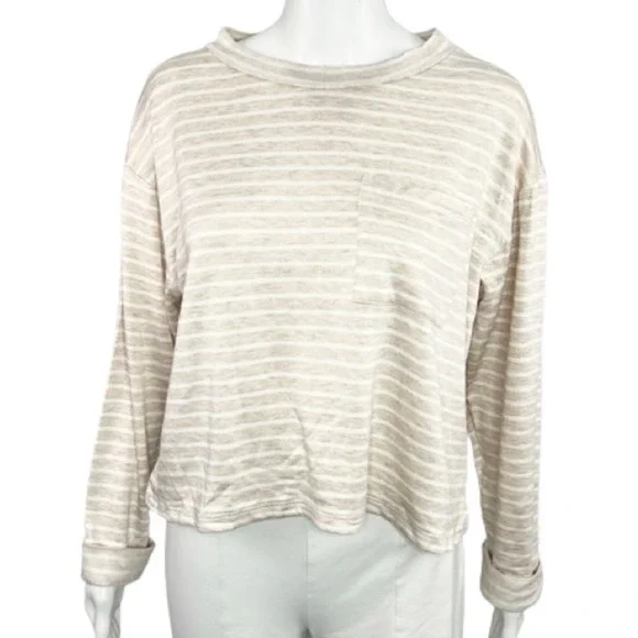 LUSH Striped Long Sleeve Shirt S - Picture 2 of 8